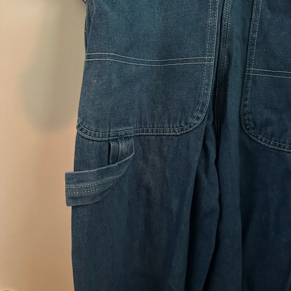Vintage Denim Overalls Liberty Bibbed Coveralls Jeans Dungarees Women’s - Picture 5 of 9